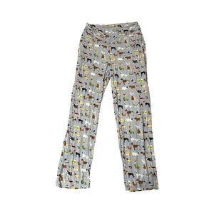 MAGNETIC ME IN-DOGNITO Blue Pajama Pants Fun Cozy Soft